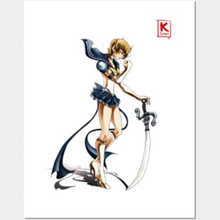 The Lost Artworks - Super sailor Uranus by K Sensei Posters and Art